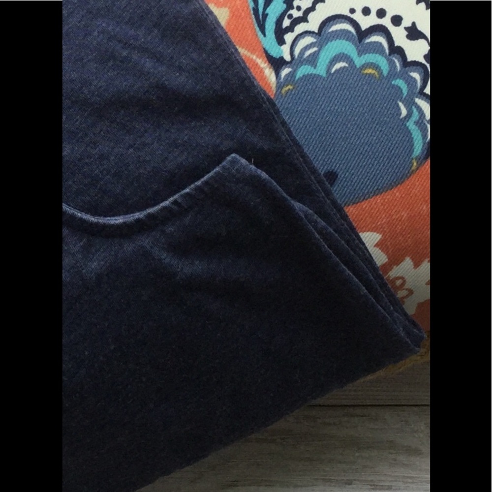 Z SUPPLY FITNESS Dk Blue Pocket Racer Burnout Tank - Picture 8 of 8